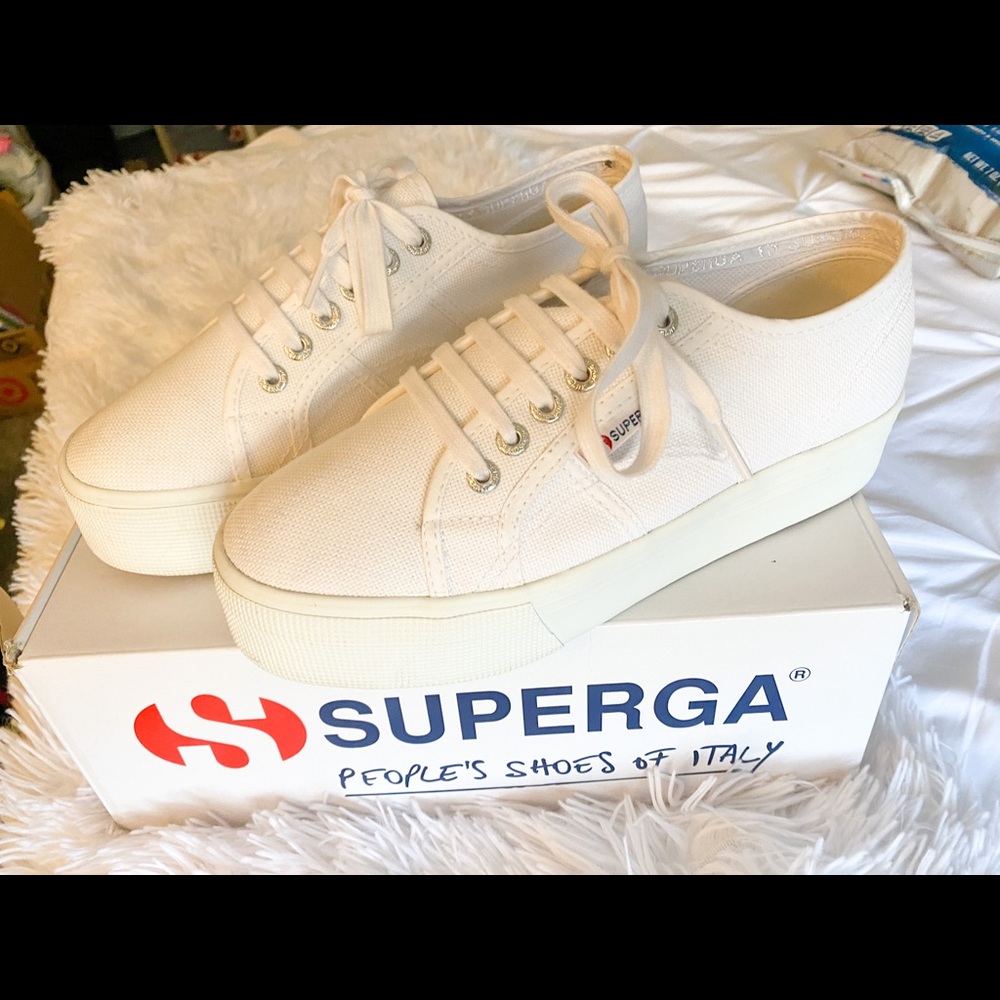 Superga Platform 2790 ACOTW White